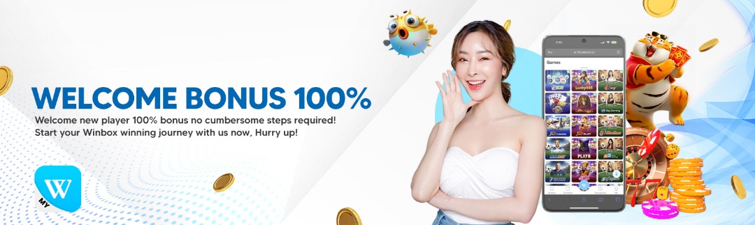 winbox 100% welcome bonus