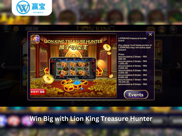 winbox lion king slot treasure hunter