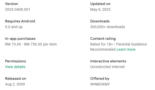 download info
